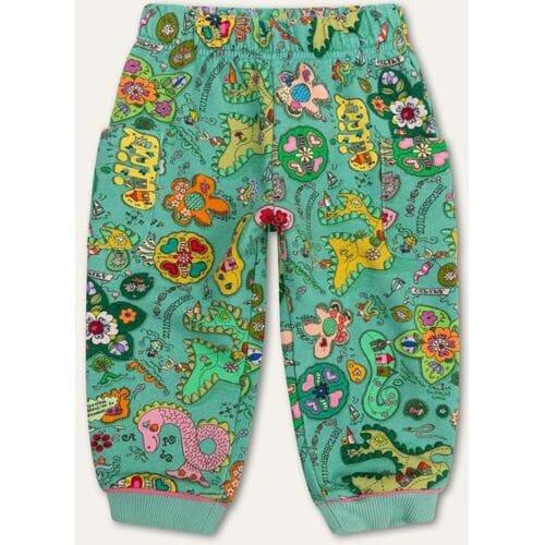 Oilily Poof Broek- maat86/24m Creme de Menthe