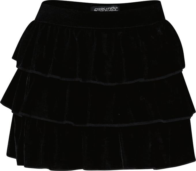 4PRESIDENT Rok Meisjes - Black - Maat 152
