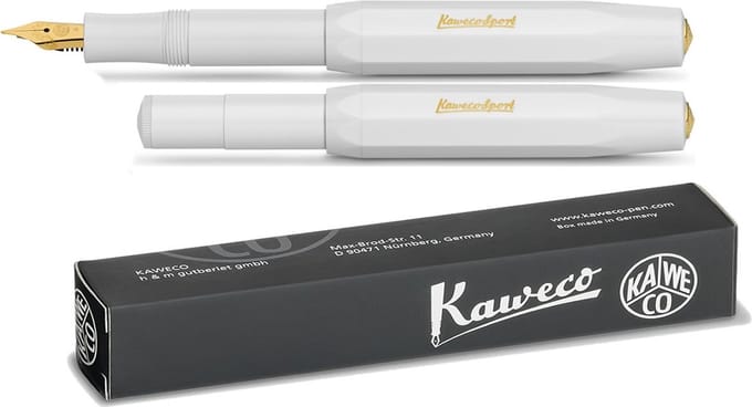 Kaweco - Vulpen - Sport Classic - Wit - Medium