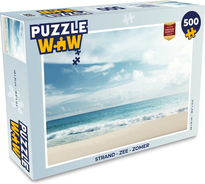 Puzzel Strand - Zee - Zomer - Legpuzzel - Puzzel 500 stukjes
