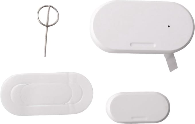 Slimme Deur Sensor - Raam Sensor Contact - Huis Beveiligen - Geen Batterij Vervanging - 5 cm - Wit