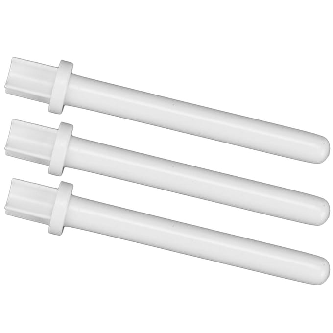 3 stuks Naaimachine Spoel Wit Plastic Kleermakerij Hulpaccessoires voor Handwerk Liefhebber white