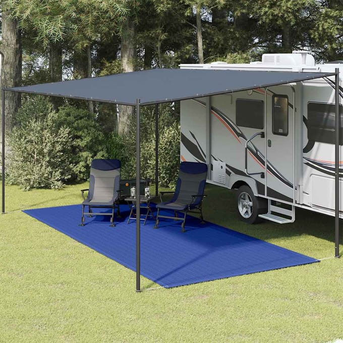 vidaXL - Tenttapijt - 250x550 - cm - blauw