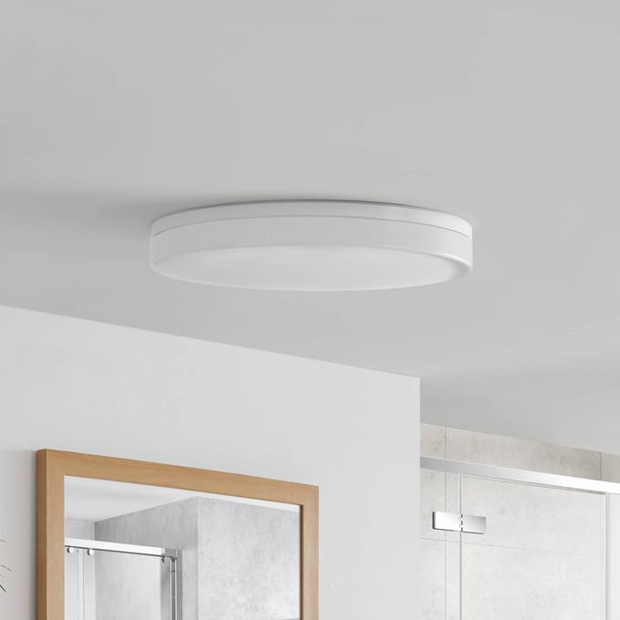 Prios Wynion LED plafondlamp CCT DIP-schakelaar 50cm