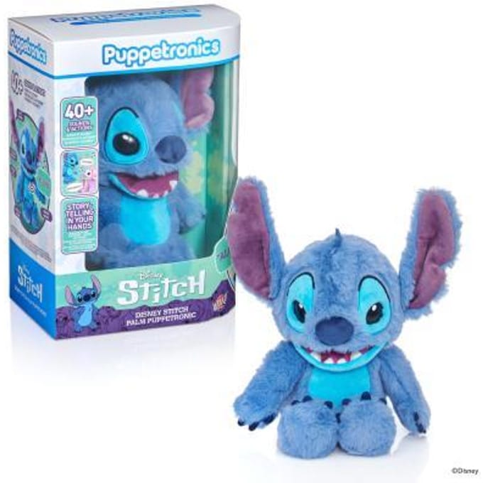 Stitch Disney Palm Puppetronic Elektroniche knuffels Interactieve knuffels