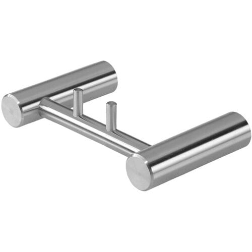 AIR-WOLF Hakenstang met 2 haken - RVS Zilver
