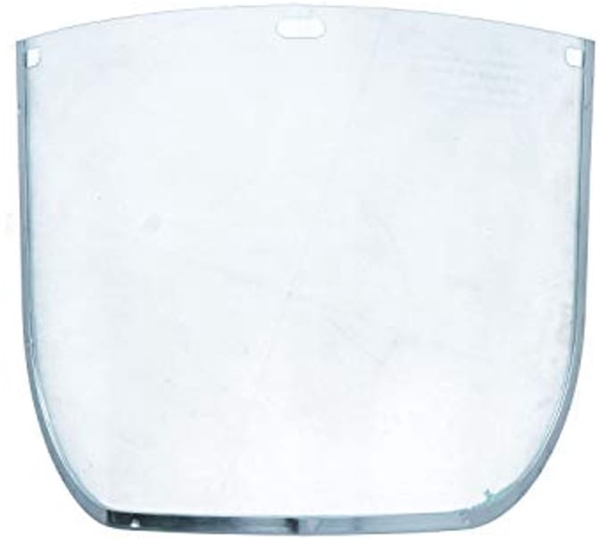 Polycarbonaat Veiligheidshelm met Vizier en Gezichtsbescherming 8"x12"