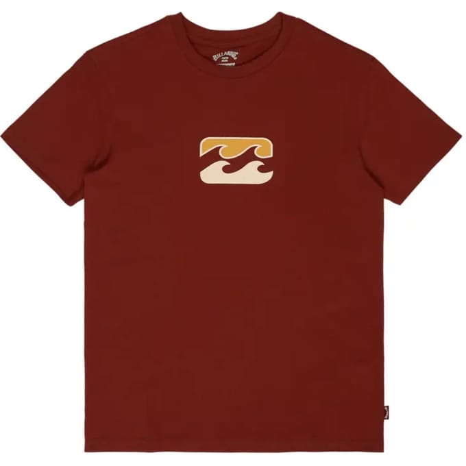 Billabong Icon Wave T-shirt Met Korte Mouwen Rood 14 Years Jongen