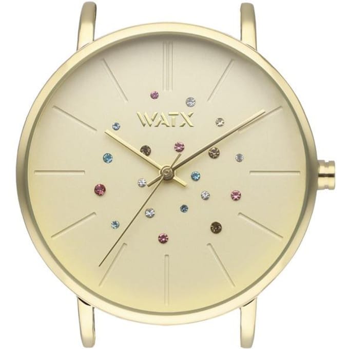 Horloge Watxandco Wxca3046. Doos, Kleur Goud. Kobieta. beige