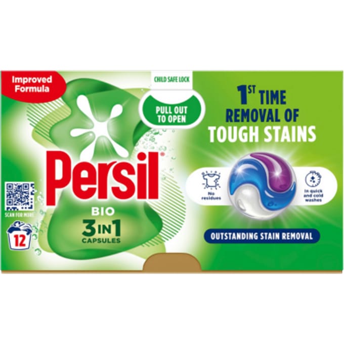 Persil Bio 3-in-1 Was Capsules – 12 stuks