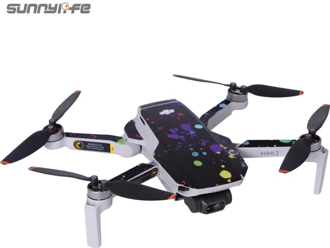 Stickerset - Ink Painting - Drone en controller - DJI Mini 2/2 SE