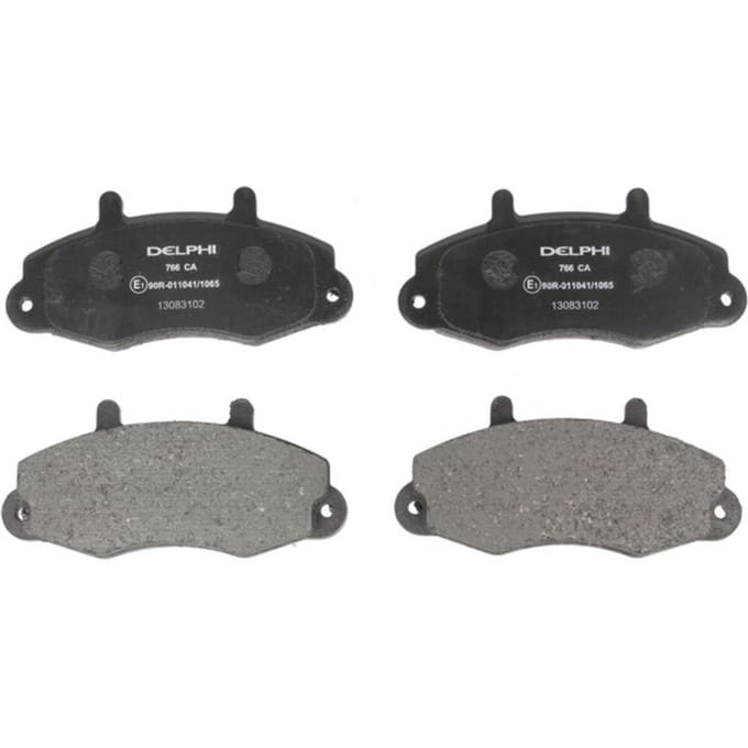 Remblokset DELPHI LP766, voor