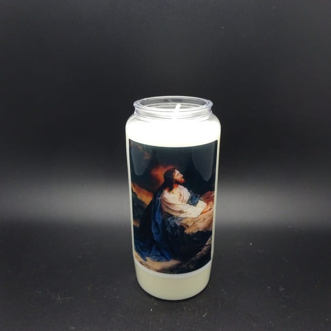 Noveenkaars Heilige Man 011 - 6 dagen brander (5 stuks)
