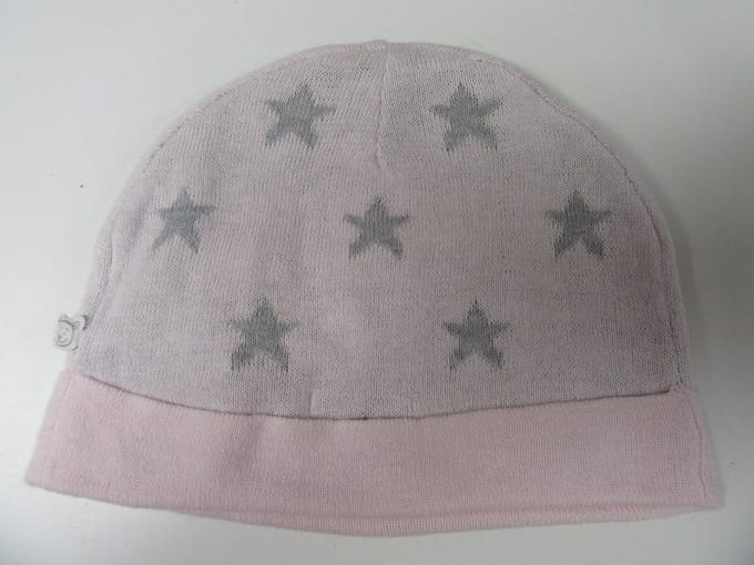 noukie's muts rose met grijze sterren , T0     0-3 maand   43 cm