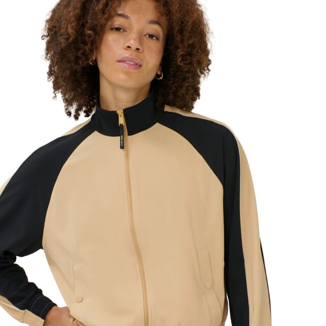 Sweaty Betty Explorer Colour Block Zip Up BEIGE - Maat M