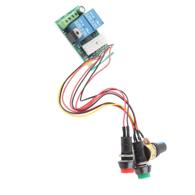 Motorsnelheidsregelaar PWM Regulator Schakelaar Regelmodule CW CCW Rotatie DC6V 12V 24V
