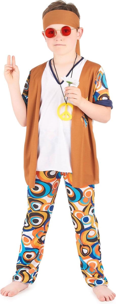 Vegaoo - Hippie outfit voor jongens
