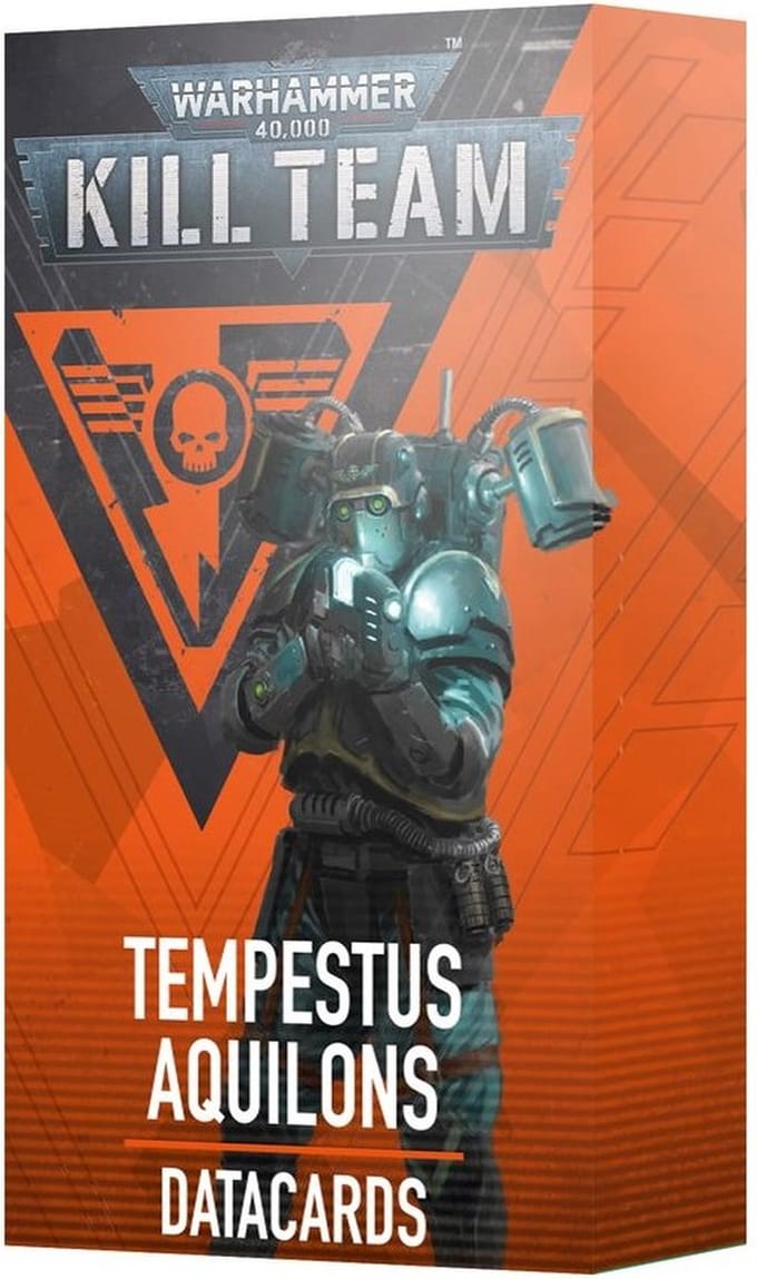 Warhammer 40K - Kill Team - Datacards - Tempestus Aquilons (103-84)