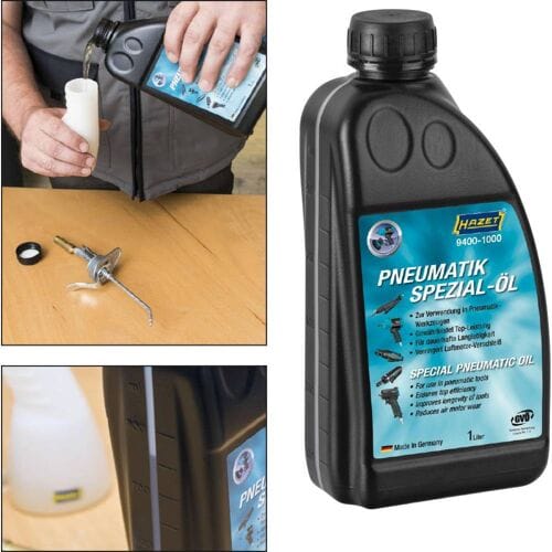 Hazet 9400-1000 9400-1000 Speciale pneumatische olie 1 stuk(s)