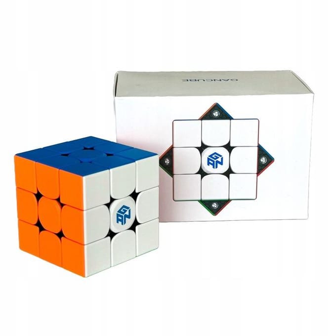 Gan 356 M Lite 3x3x3 3x3 magnetische speedcube zonder kleurstripjes