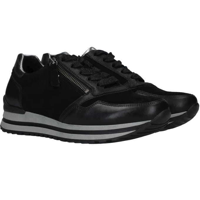 Gabor Gabor Sneakers zwart Suede