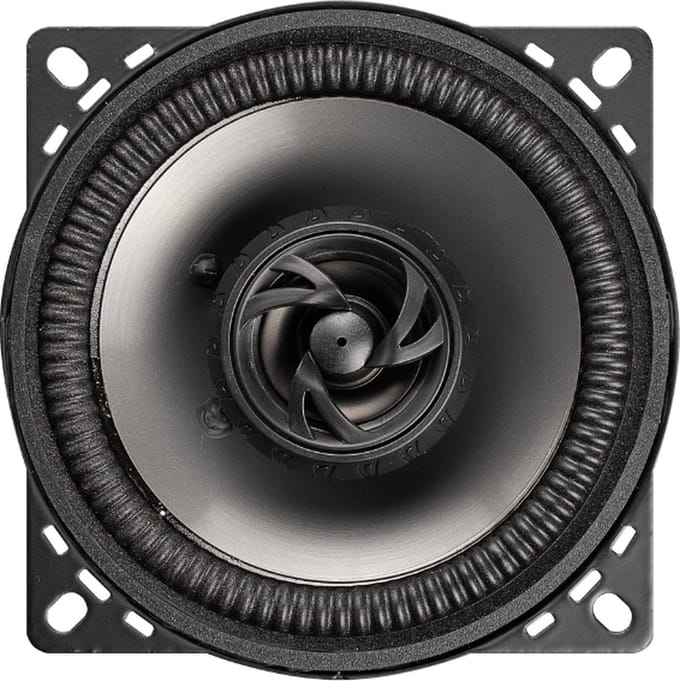Axton AE100 - Autospeaker - 10cm speakers - 2 weg coaxiale set - 4 Ohm - 60 Watt RMS - goedkope luidsprekers