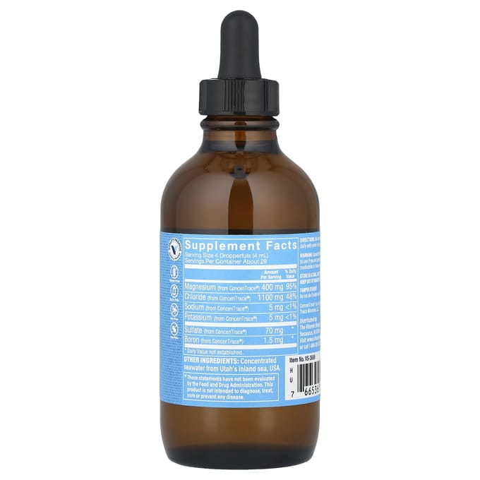Ionisch magnesium, 118 ml(4 fl oz)