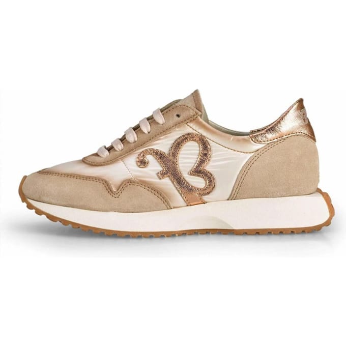 Felmini Versão - dames sneaker - Beige - maat 37 (EU) 4 (UK)