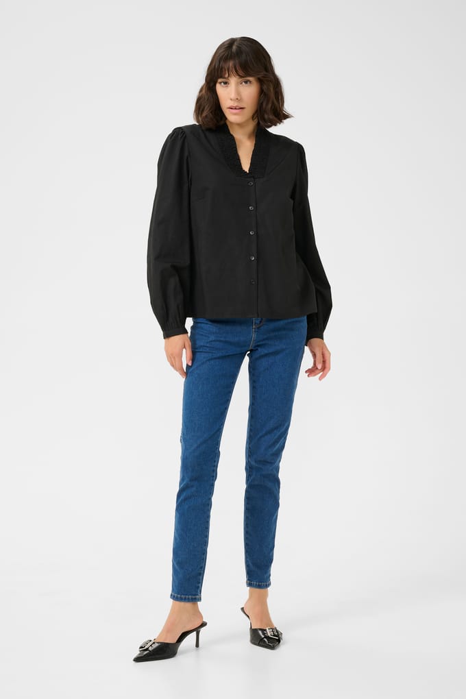 Damesblouse met lange mouwen KAFFE KAMaia