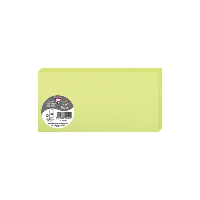 Knopdoublet in knopcouleur van Clairefontaine