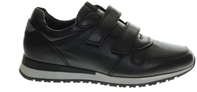 Zwart Heren Velcroschoen Ara maat 45
