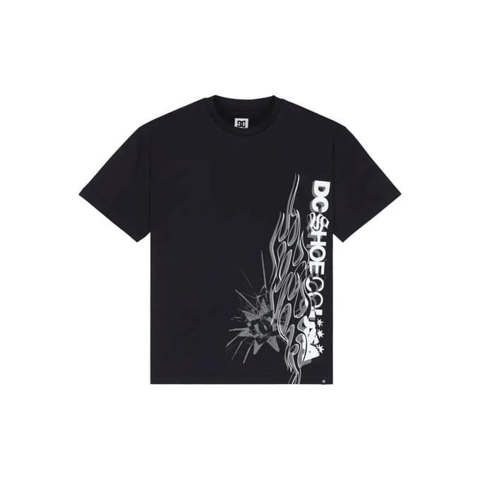 T-shirt DC Shoes Side Flame