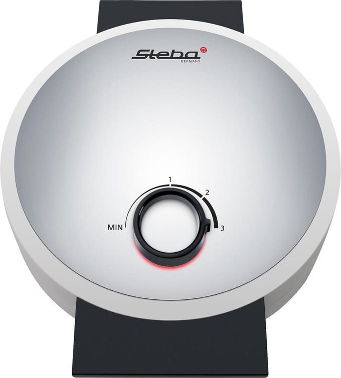 Steba WE16 - Wafelijzer - 5 Hartvormige wafels per keer - 100 Watt - diameter 16,5 cm