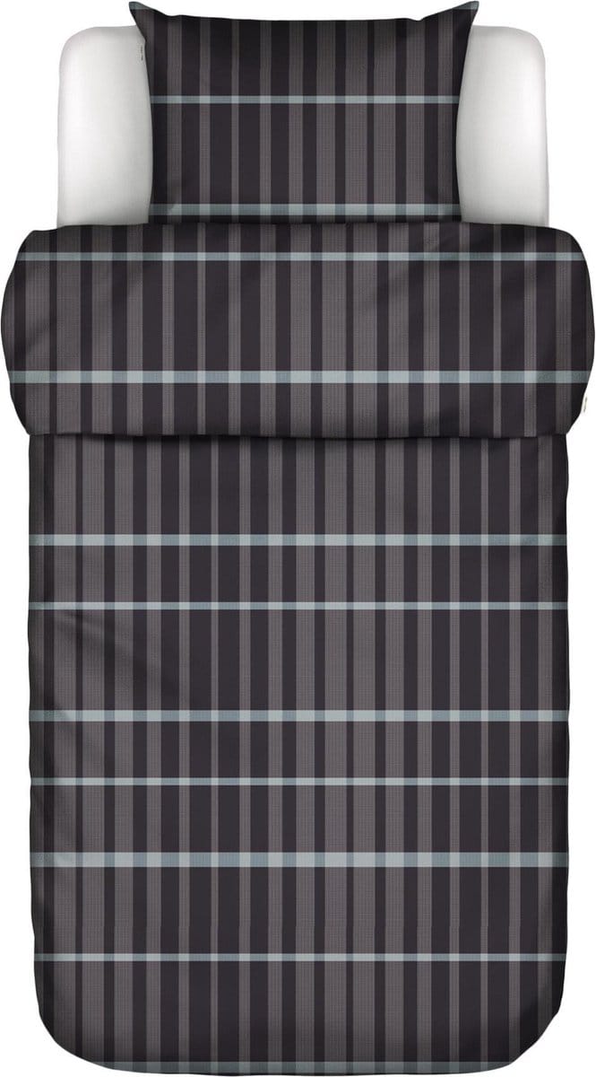 Marc O'Polo Thori Dekbedovertrek Dark Navy - Eenpersoons – 140x200/220 cm
