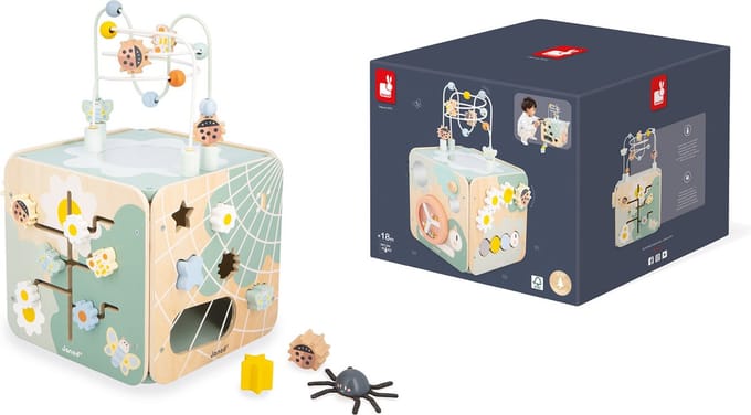 Janod - Sweet Cocoon - Activiteitenkubus maxi