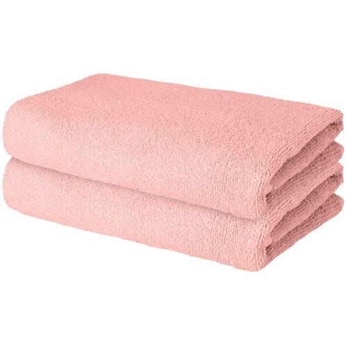 LIVARNO Set van 2 handdoeken 50 x 100 cm (Roze)
