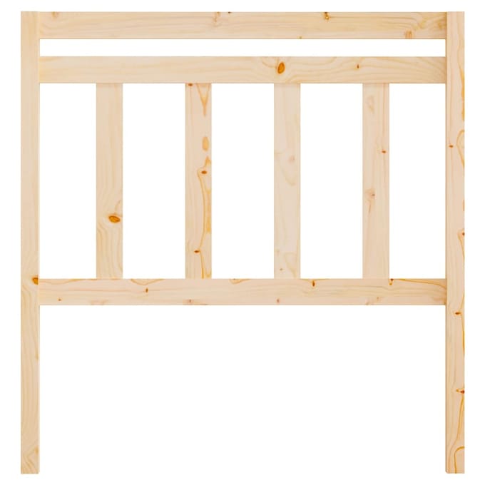 vidaXL - Hoofdbord - 106x4x100 - cm - massief - grenenhout