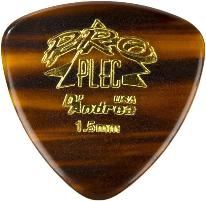D'Andrea - 346 Pro Plec - plectrum - Rounded Triangle - 1.50 mm - 6-pack