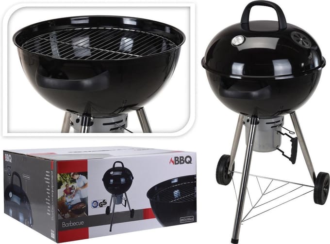 Barbecue met asopvangbak - 57x100cm