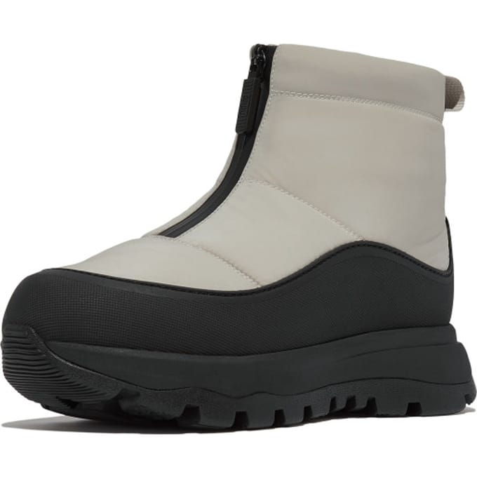 FitFlop Neo-D-Hyker Padded/Quilted Boot Short (Zip) GRIJS - Maat 42