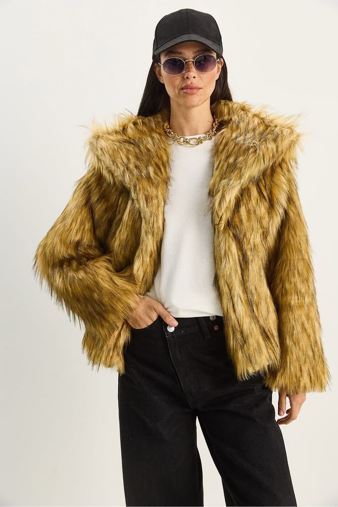 Oversized Neppelzen Jas