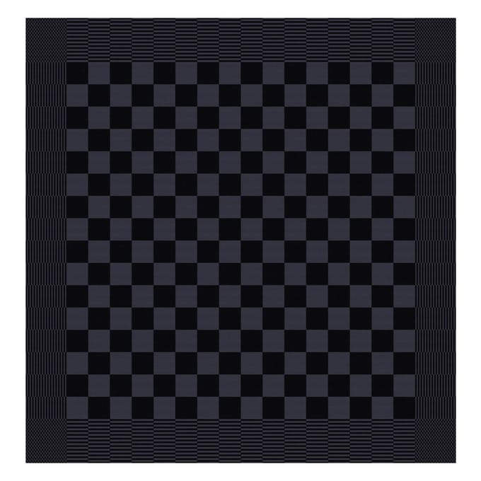 DDDDD Barbeque - Theedoeken Set van 6 - 65x65cm - Antraciet