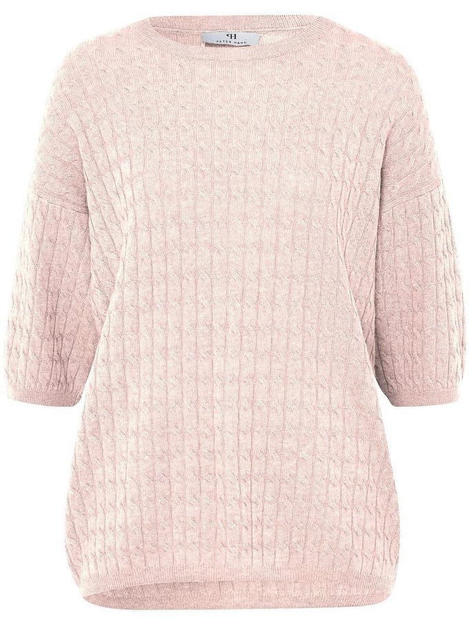 Trui ronde hals Van Peter Hahn roze