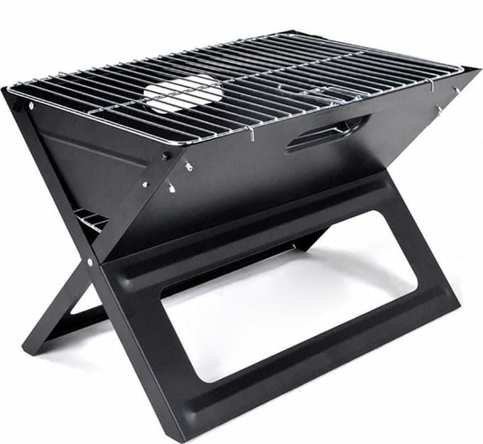 Opvouwbare Barbecue - inklapbaar - voor camping - strand - park