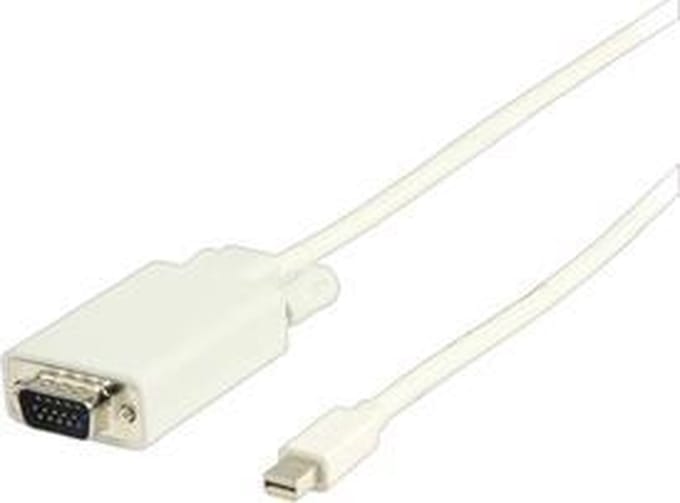 Mini DisplayPort - VGA kabel 2,00 m wit
