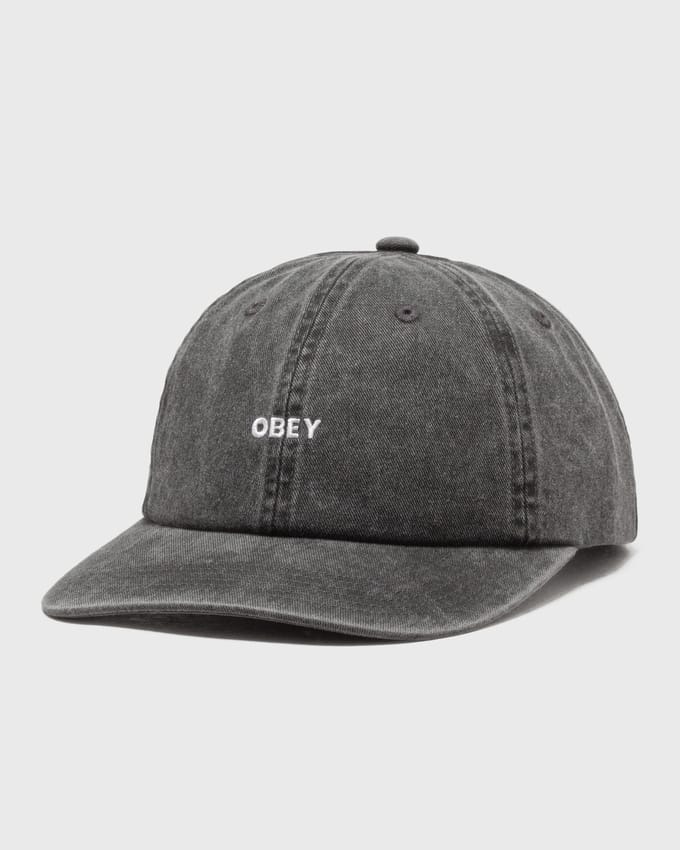 Pigment bold 6 panel strapback