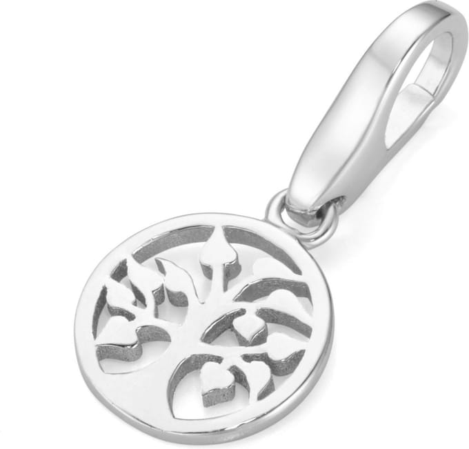 Charm | bedel | zilver | levensboom | hanger