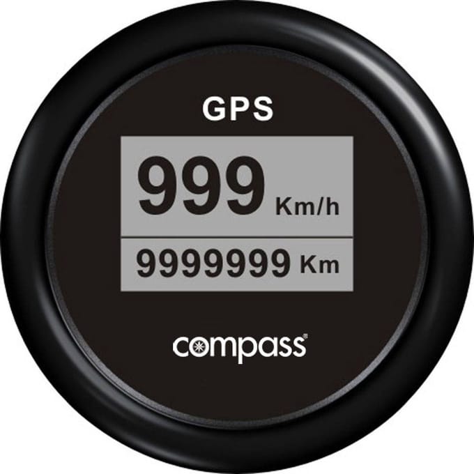 GPS Tachometer digitaal