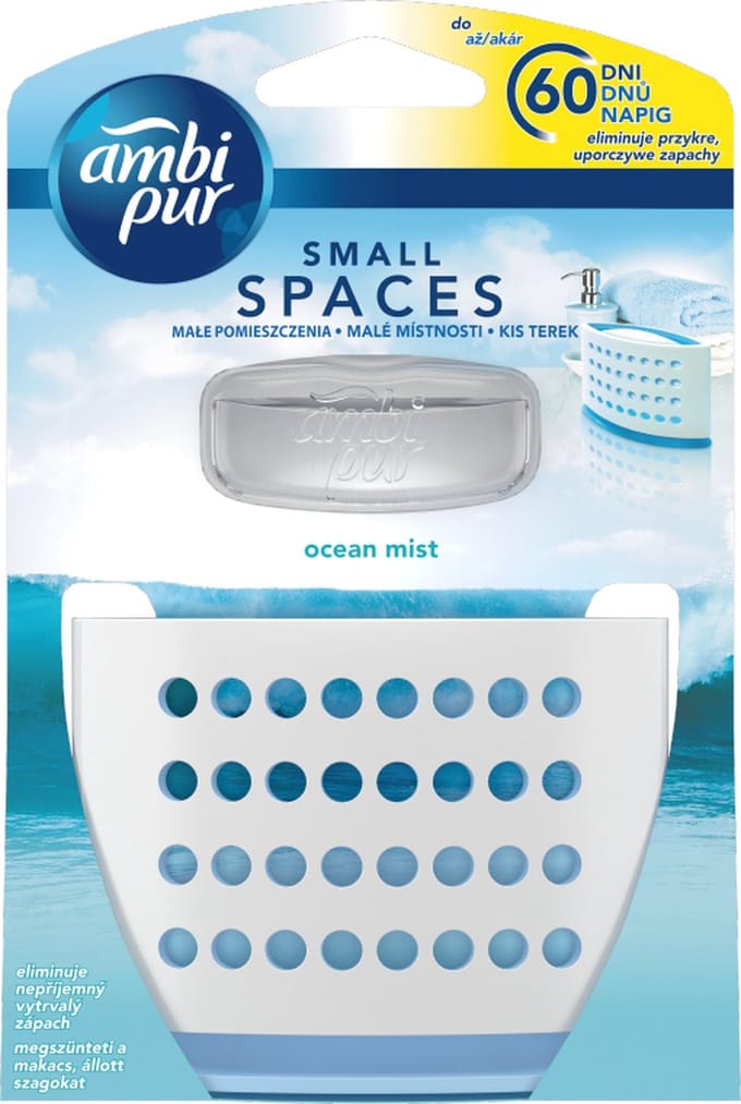 Ambi Pur Set & Refresh Luchtverfrisser Ocean Mint  Starterkit + Navulling 5,5 ml