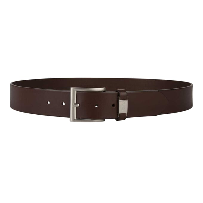 Boss Connio leren riem (Bruin)